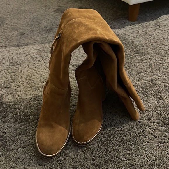 STEVE MADDEN OVER THE KNEE SUEDE BOOTS - ORLANDO - Picture 6 of 7